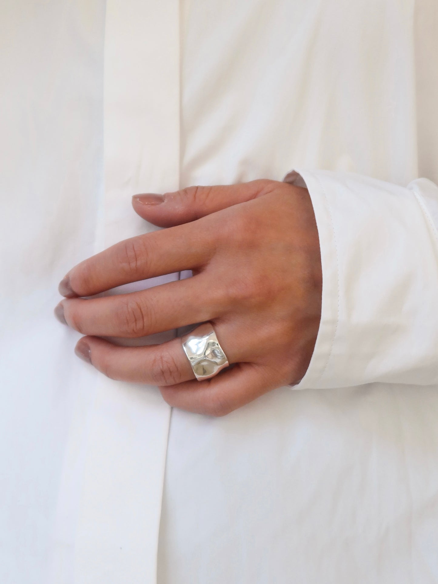 Crinkle Pringle Ring